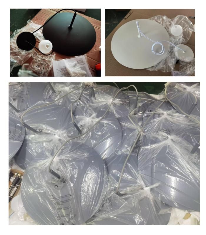 D400mm UFO-shaped pendant light mass production, bulk order manufacturing