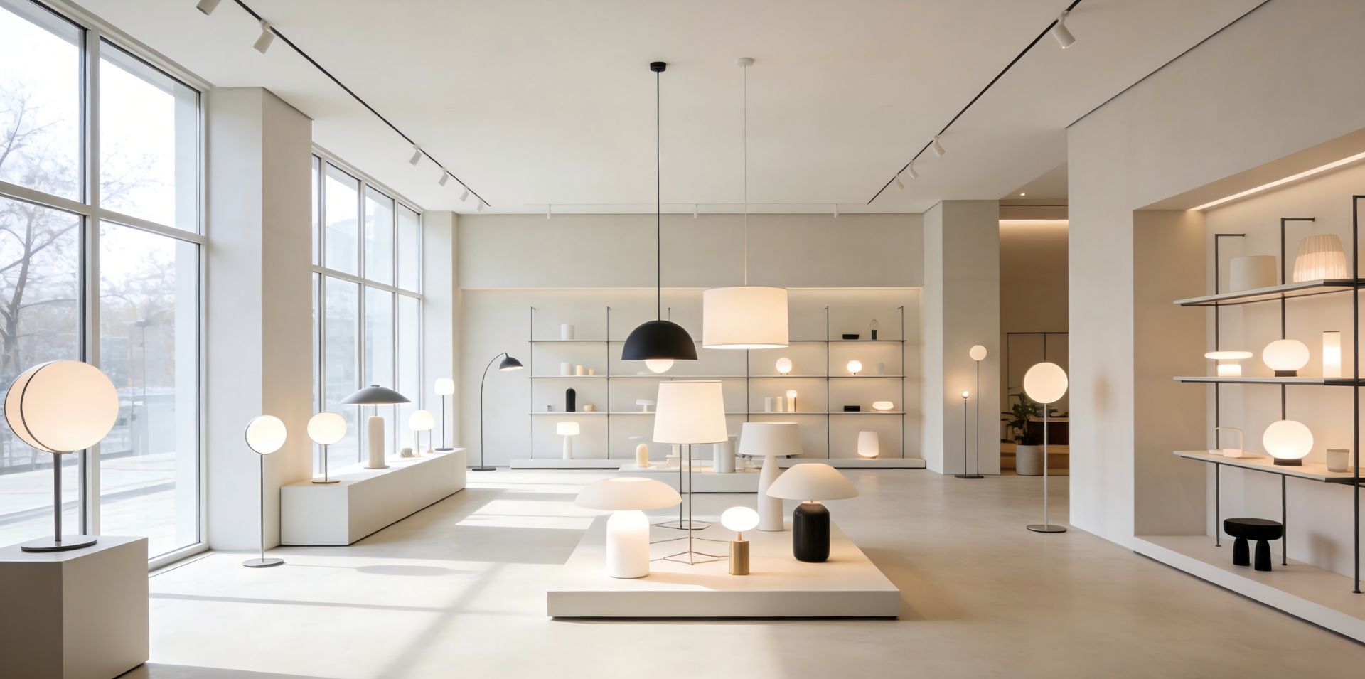 Modern Lighting Showroom - Losdos Light Supplier